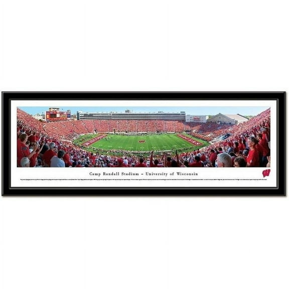 Wisconsin BadgersFramed Stadium Print