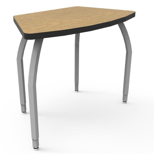 Wisconsin Bench ELO7500-EJASS-32 Elo Echo Desk with Bannister Oak ...