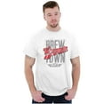 thumbnail image 1 of Wisconsin Brew Town USA Beer Lovers Plus Size Crewneck Graphic Tee Shirt Brisco Brands 2X, 1 of 5