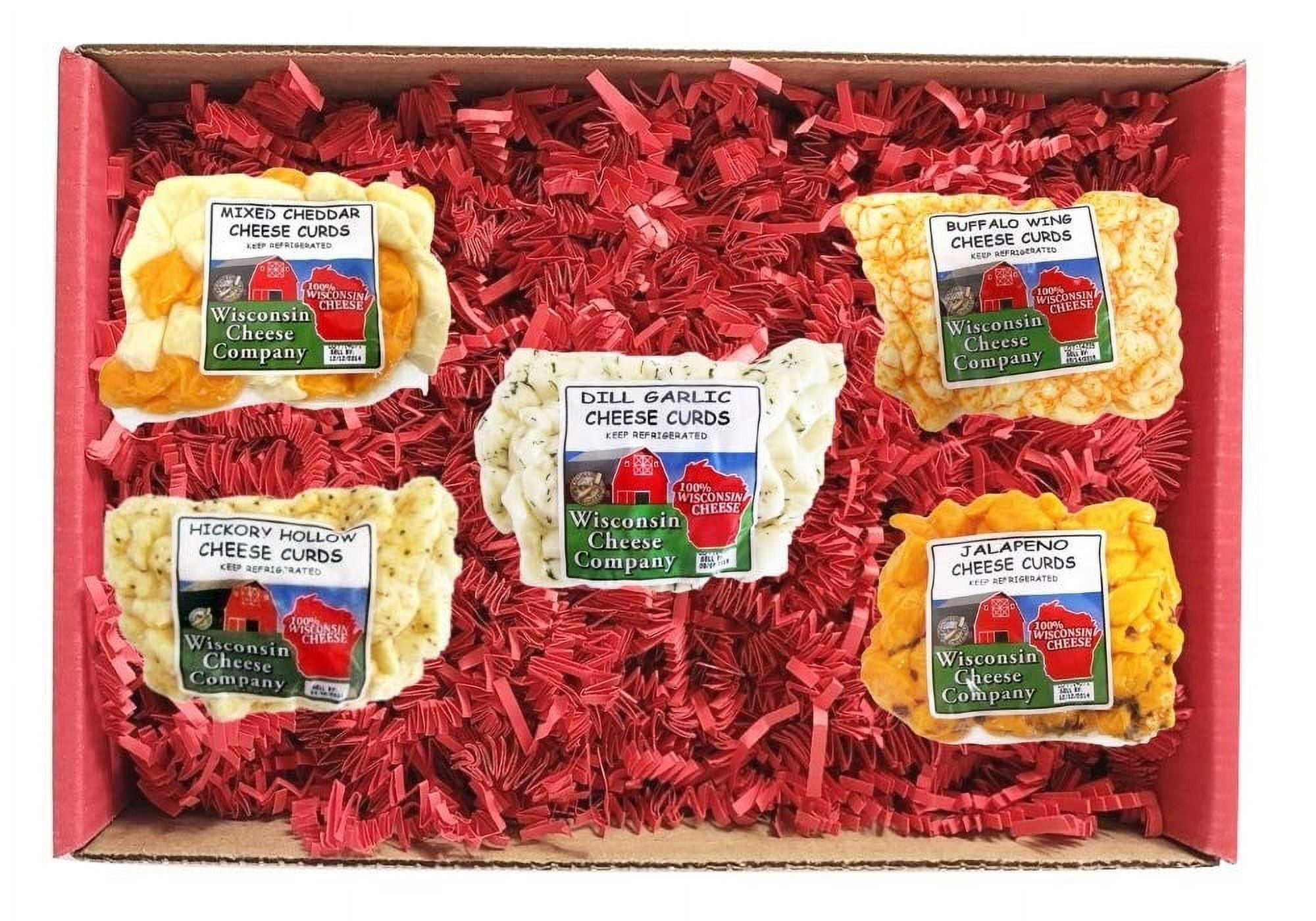 Wisconsin Cheese Company’s Fresh Wisconsin Cheese Curd Sampler Gift