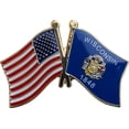 thumbnail image 1 of Wisconsin Friendship Pin, 1 of 2