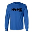 thumbnail image 1 of Wisconsin HOME Adult Long Sleeve T-shirt, 1 of 3