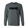 thumbnail image 1 of Wisconsin HOME Adult Long Sleeve T-shirt, 1 of 3