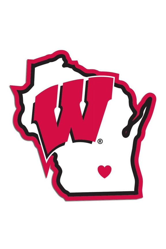 Wisconsin Home State Decal (F)