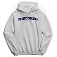 thumbnail image 1 of Wisconsin Humor Graphic White Men's Crewneck Sweatshirt Hoodie, 1 of 1