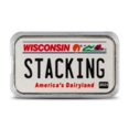 thumbnail image 1 of Wisconsin License Plate .999 Fine Silver Bar 1oz, 1 of 3