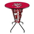 thumbnail image 1 of Wisconsin Lighted Pub Table with Badgers Logo - D1, 1 of 1