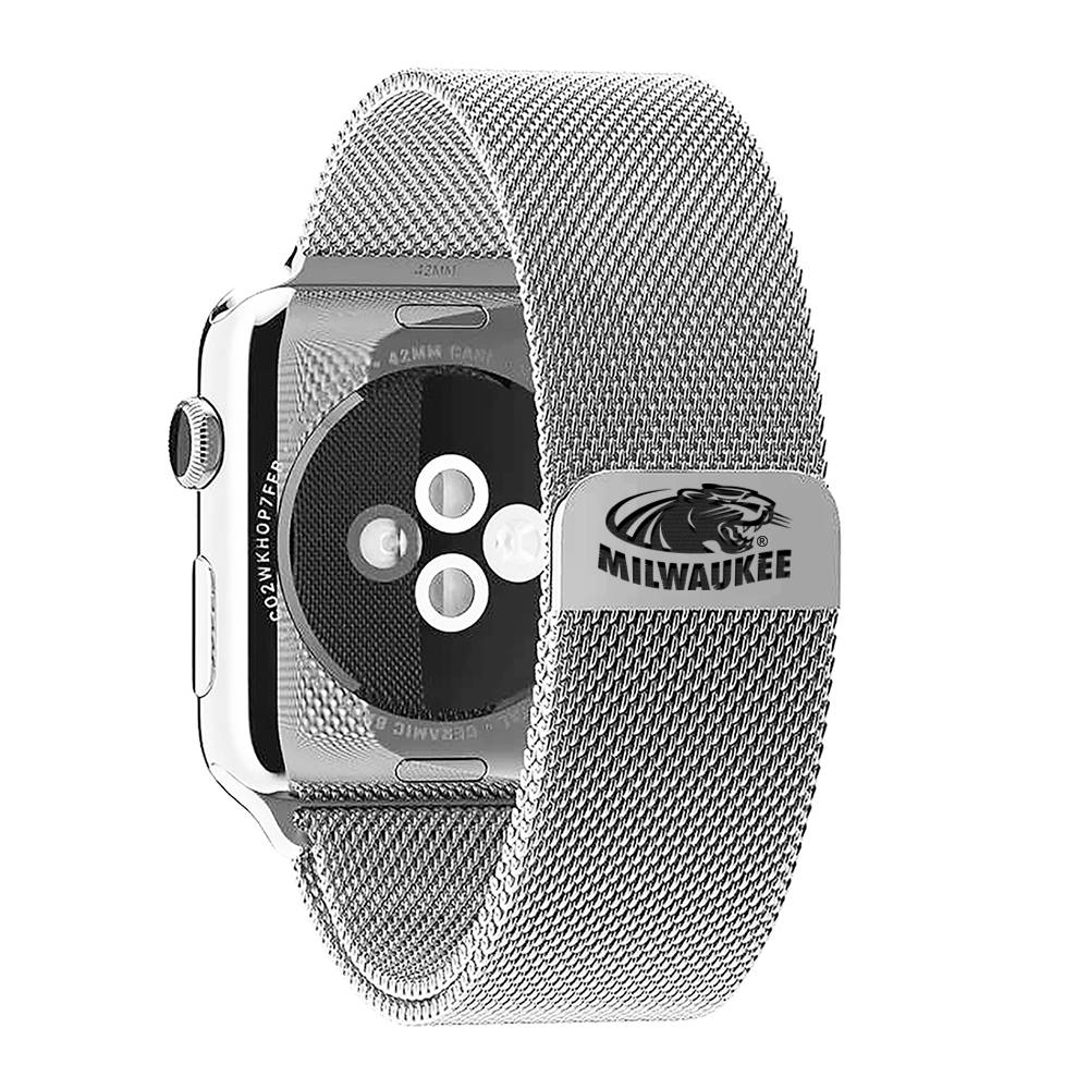 Wisconsin Milwaukee Panthers Stainless Steel Band for Apple Watch ...