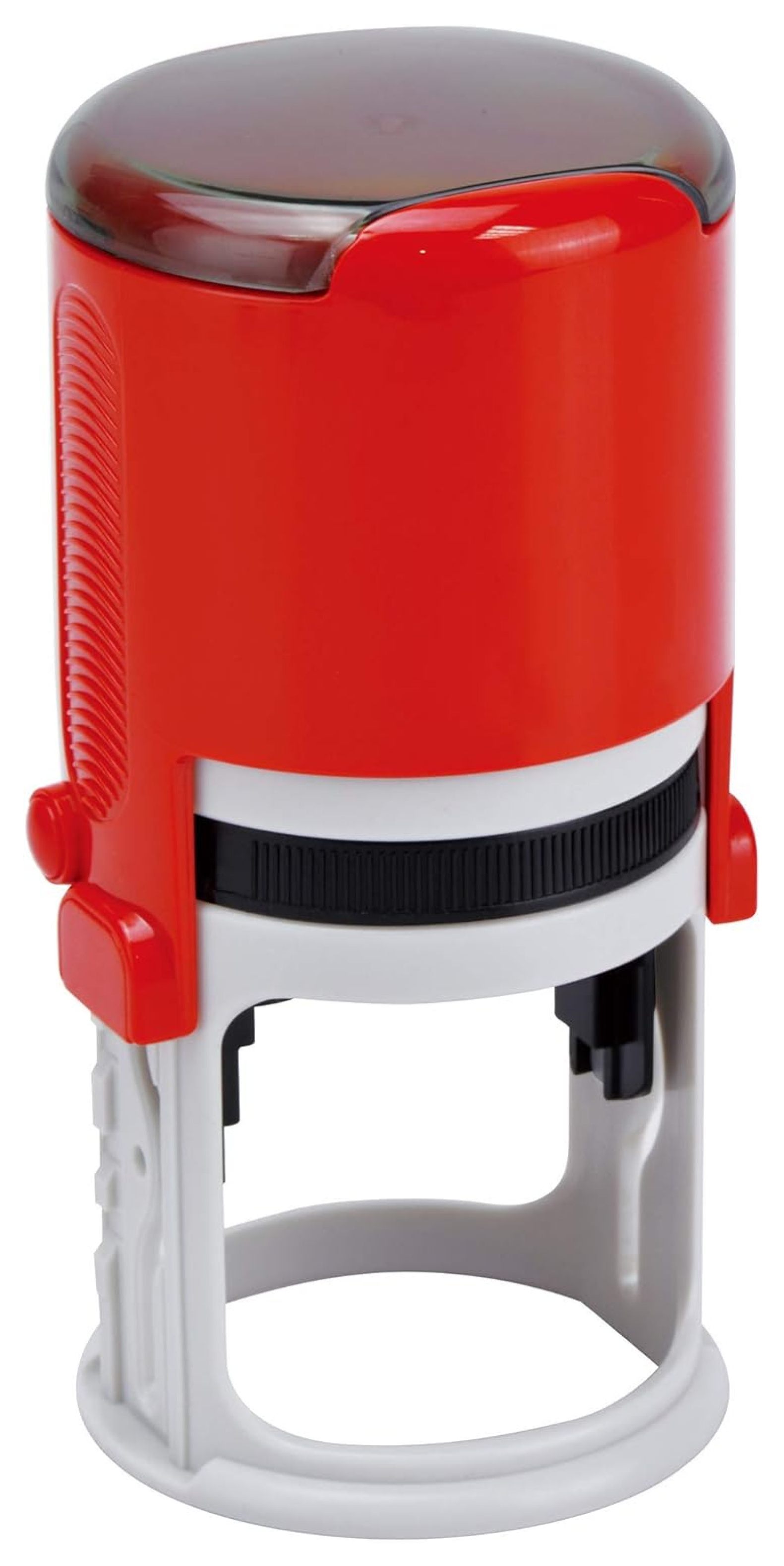 Wisconsin Notary Silver Seal Embosser Bundle with Red R542 Round Self