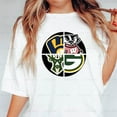 thumbnail image 1 of Wisconsin Sports Teams Packers Brewers Bucks Badgers Green Bay Unisex T-Shirt, up to size 5XL, 1 of 2