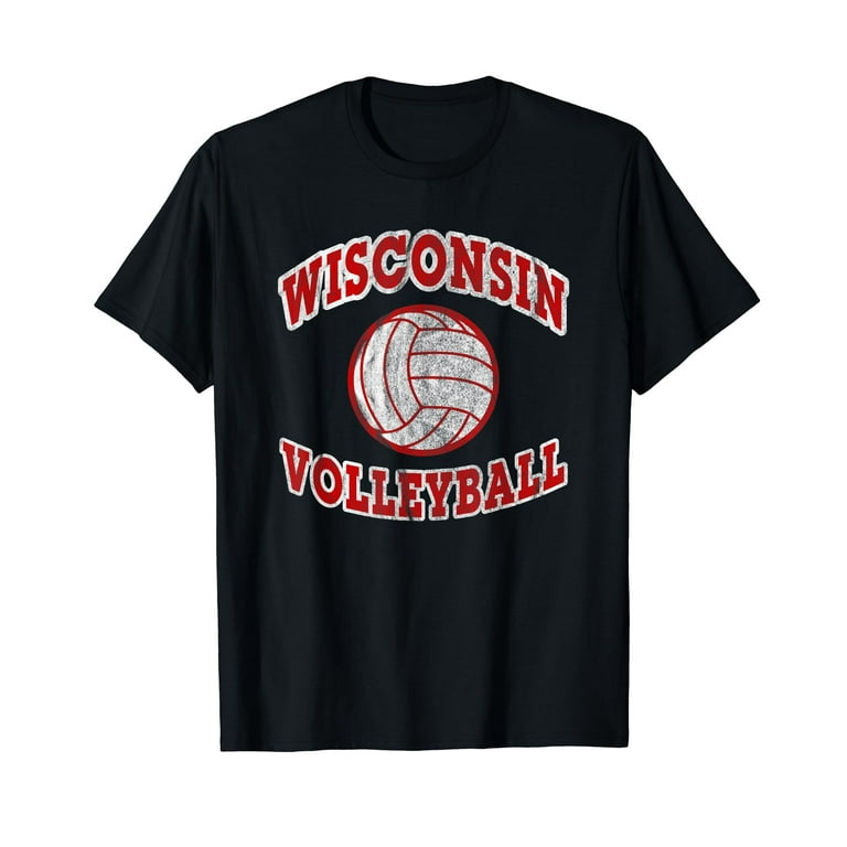 Wisconsin Volleyball Classic Style T-Shirt Wisconsin Volleyball Classic Style T-Shirt