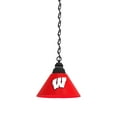 thumbnail image 1 of University of Wisconsin (W) Pendant Light with Black Fixture, 1 of 5