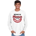 thumbnail image 1 of Wisconsin Wurst Meat Lovers Pun Funny Plus Size Long Sleeve Graphic Tee Shirt Brisco Brands 2X, 1 of 5