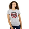thumbnail image 1 of Wisconsin Wurst Meat Lovers Pun Funny Womens Fitted Plus Size Graphic Tee Brisco Brands 2X, 1 of 5