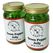 Wisconsin's Best Green Pepper Jelly, 8 oz, 2 ct