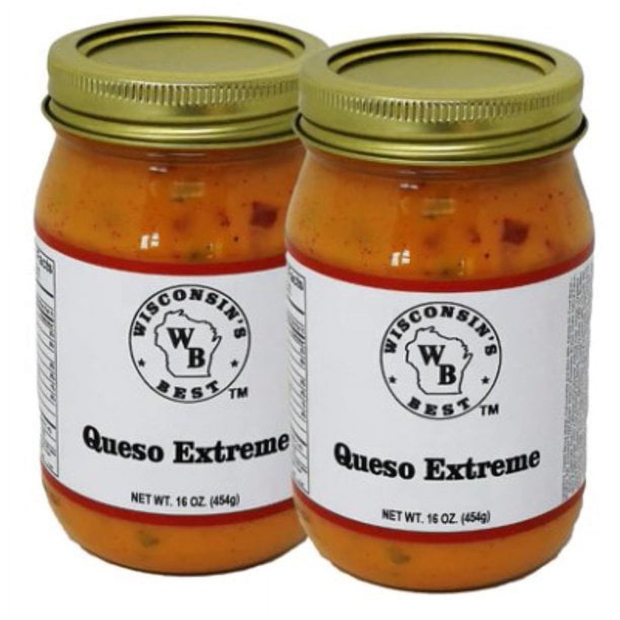 Wisconsin's Best Queso Extreme, 16 oz, 2 ct