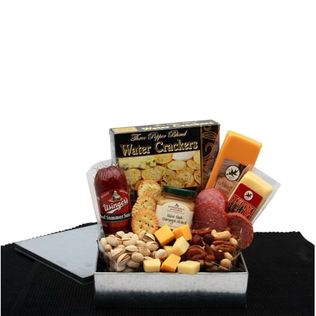 Wisconsin's Best Sausage and Cheese Snack Sampler | Corporate Gift Idea