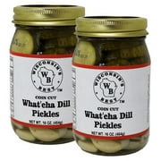 Wisconsin's Best What’cha Dill Pickle Chips, 16 oz. (2 Jars)