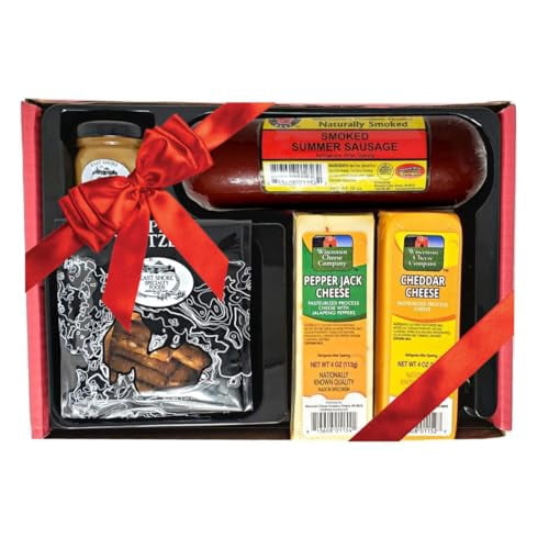 Wisconsin's Best & Wisconsin Cheese Company - Classic Man Snack Gift ...