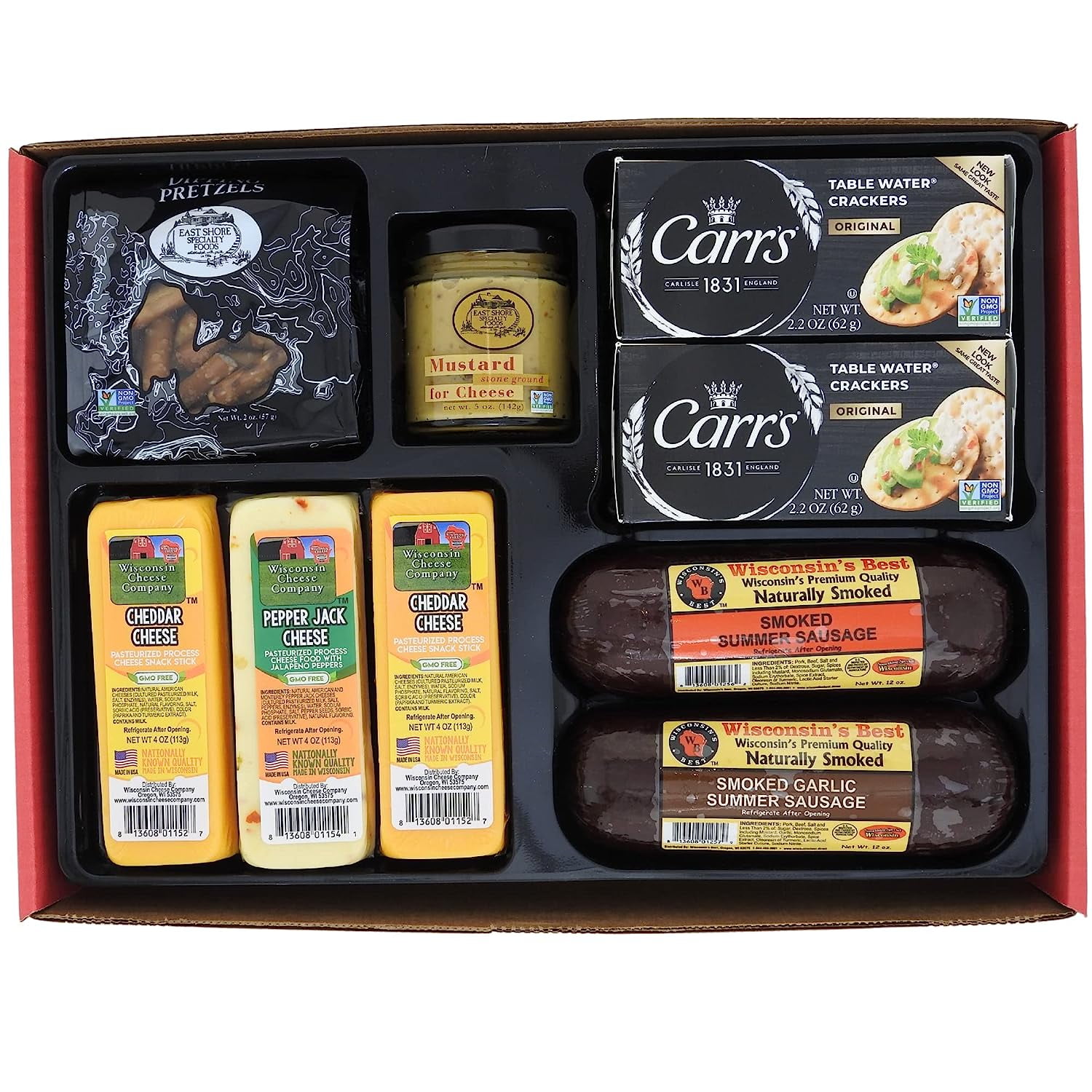 Wisconsin's Best & Wisconsin Cheese Company - Grand Gift Box - 100% ...