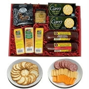 Wisconsin's Best & Wisconsin Cheese Company's Deluxe Gift Basket, 9 Piece Set.
