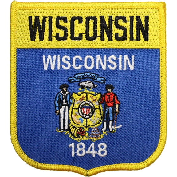 Wisconsine Shield Patch