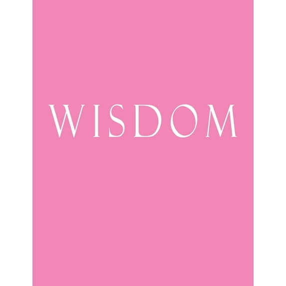 Wisdom: Decorative Book to Stack Together on Coffee Tables, Bookshelves and Interior Design - Add Bookish Charm Decor to Your Home - Stack Deco Books together to create Your unique Fashion Design styl