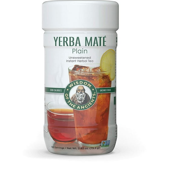 Wisdom Natural Instant Yerba Mate Tea Unsweetened - 2.82 oz