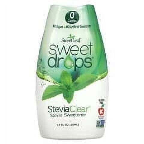Wisdom Natural, SweetLeaf, Sweet Drops, SteviaClear, 1.7 fl oz (50 ml) Pack of 4