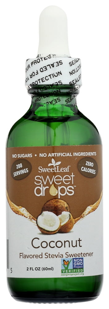 Wisdom Natural Sweetleaf Coconut Liquid Stevia 2 fl oz Liq
