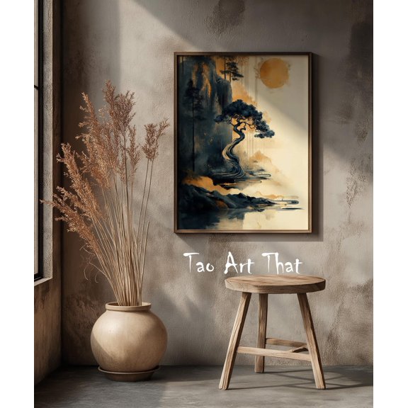 Wisdom Of The Useless Tree Print, Unframed Paper Poster 8x10in