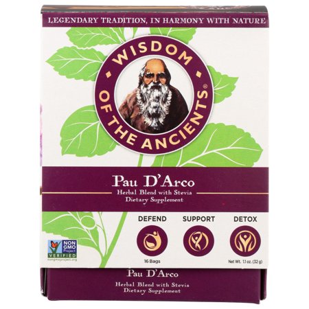 Wisdom of the Ancients Pau D'Arco Tea, 16 Count