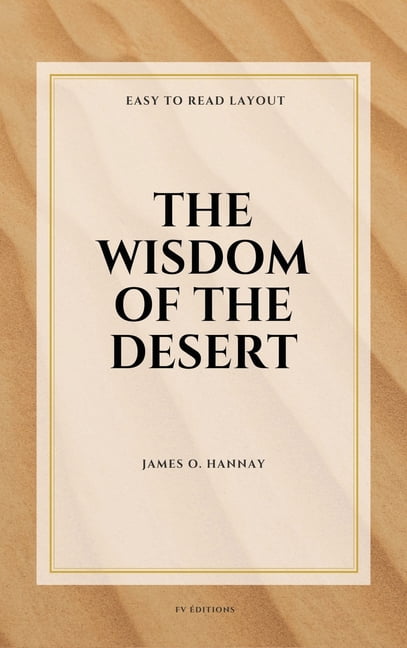 The Wisdom of the Desert: Easy-to-Read Layout, (Hardcover)