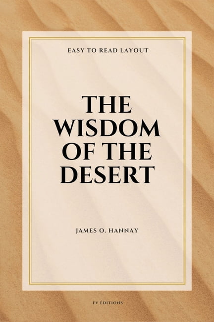 The Wisdom of the Desert: Easy-to-Read Layout, (Paperback)