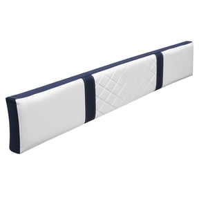 Wise 1148-1904 48" Deluxe Series Coaming Bolster - Brite White / Mariner Blue