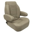thumbnail image 1 of Wise 3126-1725 Premier Series High Back Pontoon Reclining Helm with Flip Up Arm Rests, Mocha Java, 1 of 6