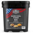 thumbnail image 1 of ReadyWise 84 Serving Breakfast & Entrée Emergency Food Bucket, 1 of 12