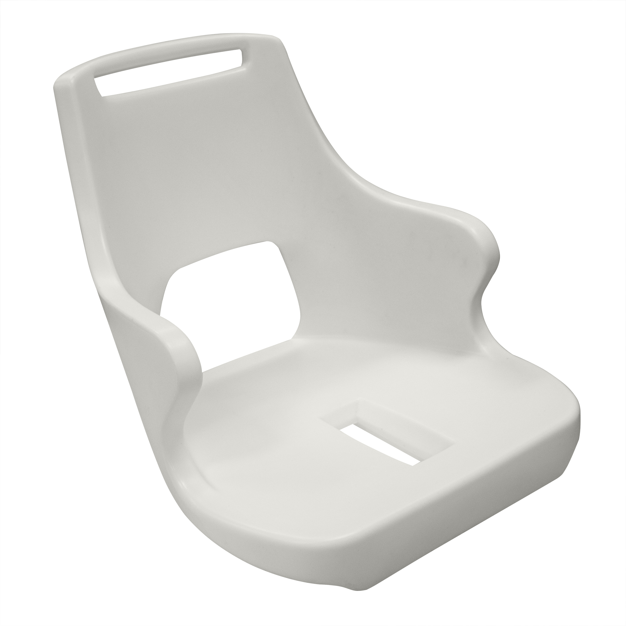 Wise 8WD015-1-710 Standard Pilot Chair with Arm Rests, Rotomolded Shell Only - image 1 of 6