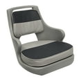 thumbnail image 1 of Wise 8WD015-3-664 Standard Compact Pilot Chair with Cushions and Mounting Plate, Grey / Charcoal, 1 of 7