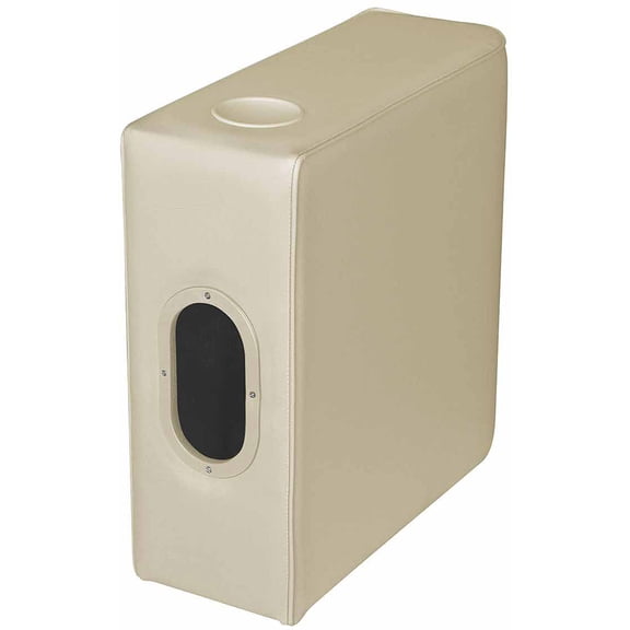 Wise 8WD110-207 Deluxe Pontoon Series Left Radius Arm Rest, Sand