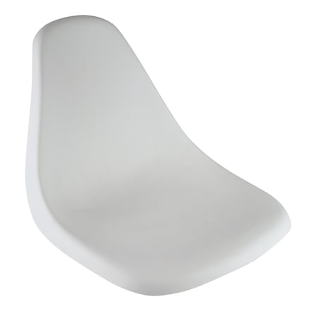 Wise 8WD140LS-710 Molded Plastic Bucket Seat, White