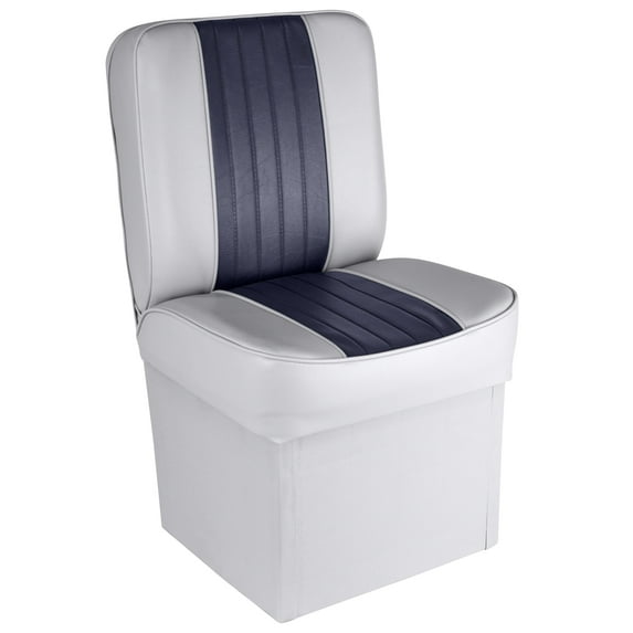 Wise 8WD1414P-660 Deluxe Series Universal Jump Seat, Grey/Navy