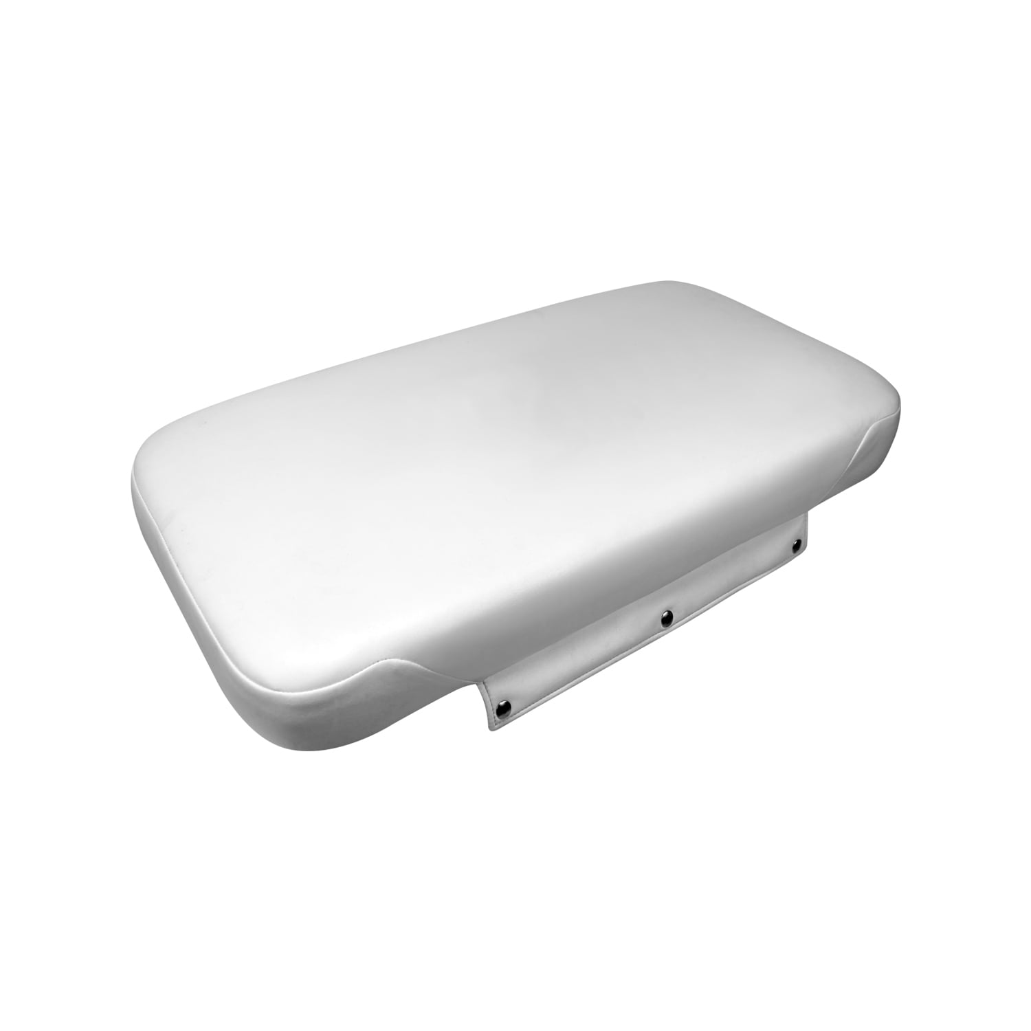 White Marine Grade Vinyl 45 Qt Cooler Seat Cushion