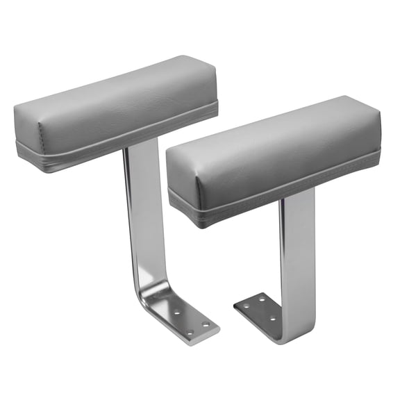 Wise 8WD444AR-717 Boat Seat Arm Rests, Grey