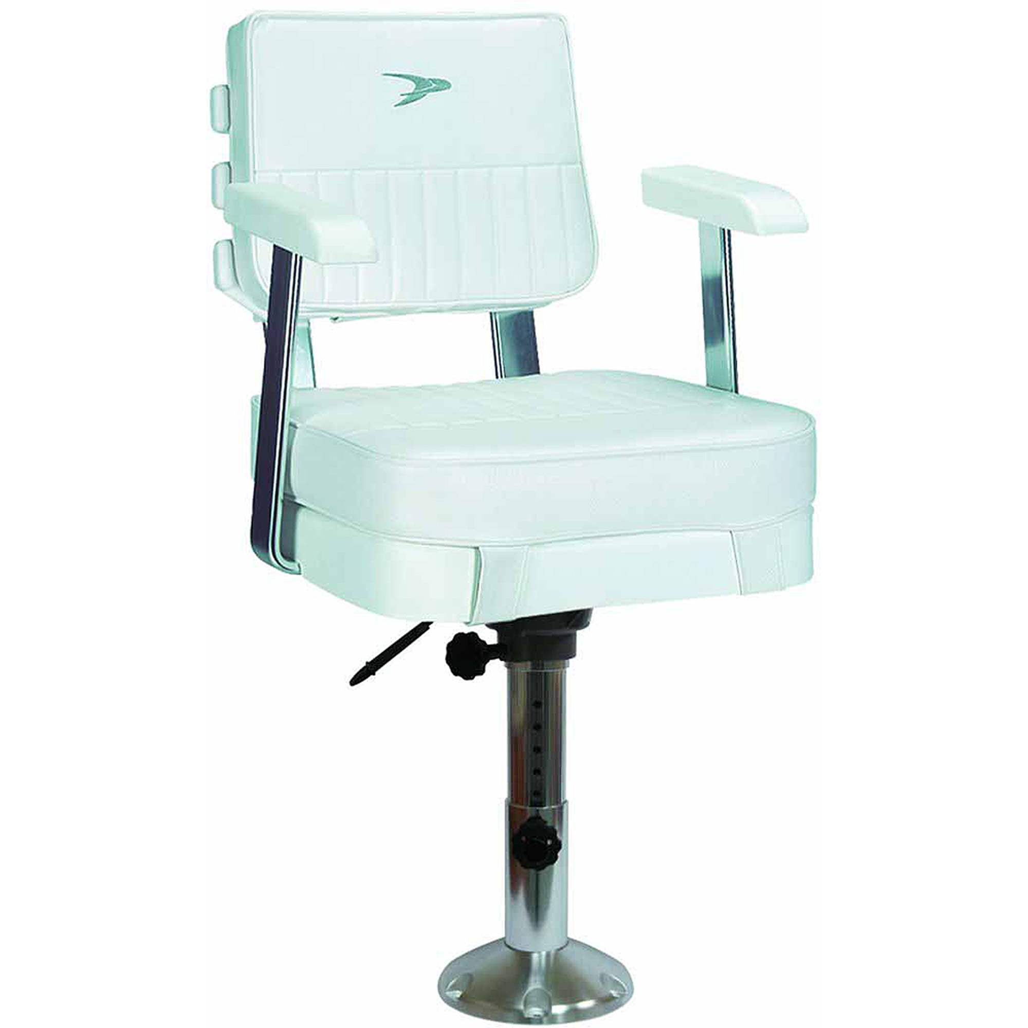 Wise 8WD5626710 Ladder Back Helm Chair with Adjustable Pedestal