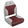 thumbnail image 1 of Wise 8WD588PLS-661 Standard High Back Boat Seat, Grey/Red, 1 of 8