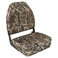 thumbnail image 1 of Wise 8WD617PLS-728 High Back Camo Boat Seat, Mossy Oak Shadowgrass Blades, 1 of 7