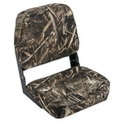 Wise 8WD618PLS-733 Low Back Camo Boat Seat, Realtree Max 5