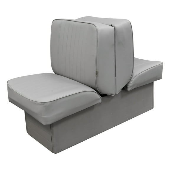 Wise 8WD707P-1-717 Deluxe Series Lounge Seat, Grey