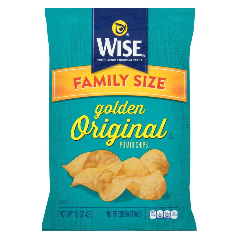 Wise Potato Chips, 16 oz, Irresistible Flavor, Kettle Cooked
